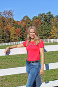 Buckwild Red “Bling” Short Sleeve