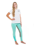 Signature Mid-Waist Breech | Light Blue + Plaid